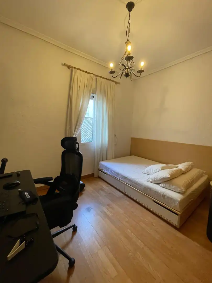 Bedroom of Flat for rent in Madrid  with Heating