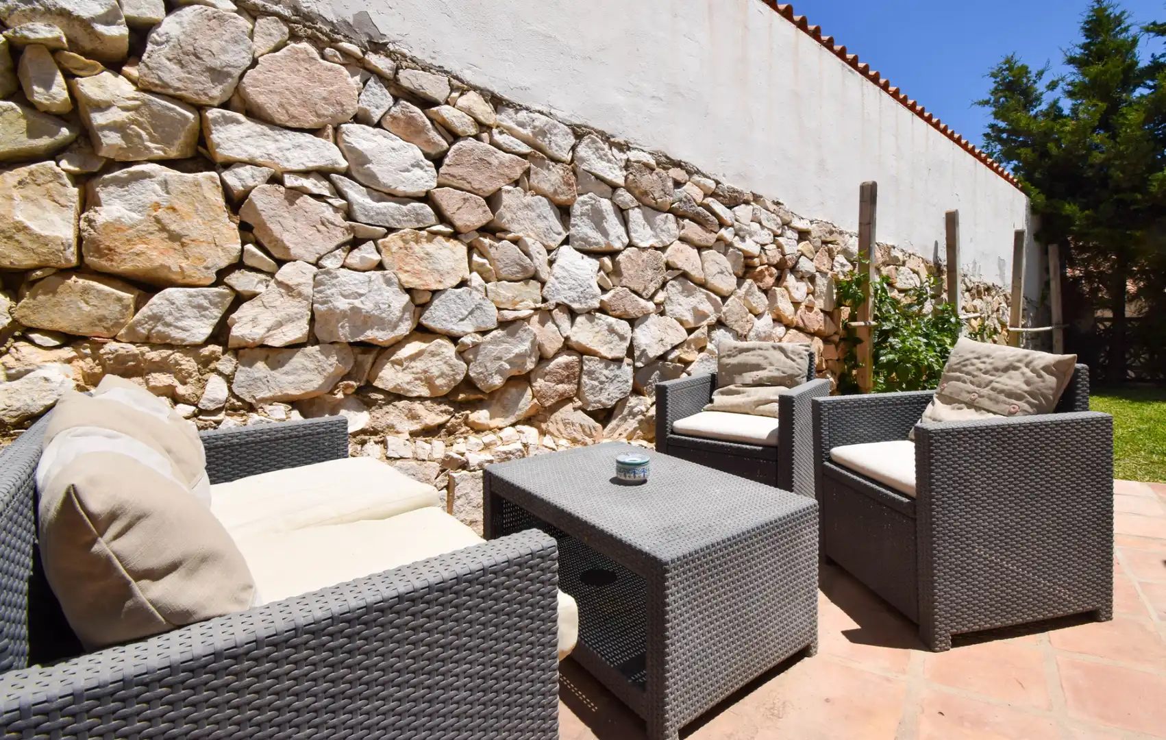 Terrassa de Casa o xalet en venda en Mijas amb Aire condicionat, Jardí privat i Terrassa
