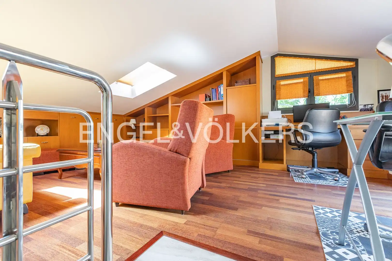 Living room of Detached homes for sale in Sant Quirze del Vallès  with Air Conditioner, Heating and Terrace