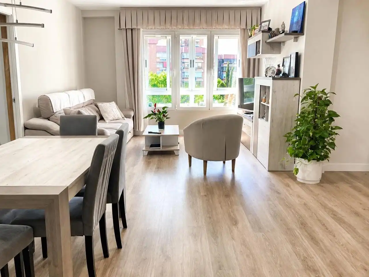 Sala de estar de Piso en venta en Madrid con Aire acondicionado y Calefacción