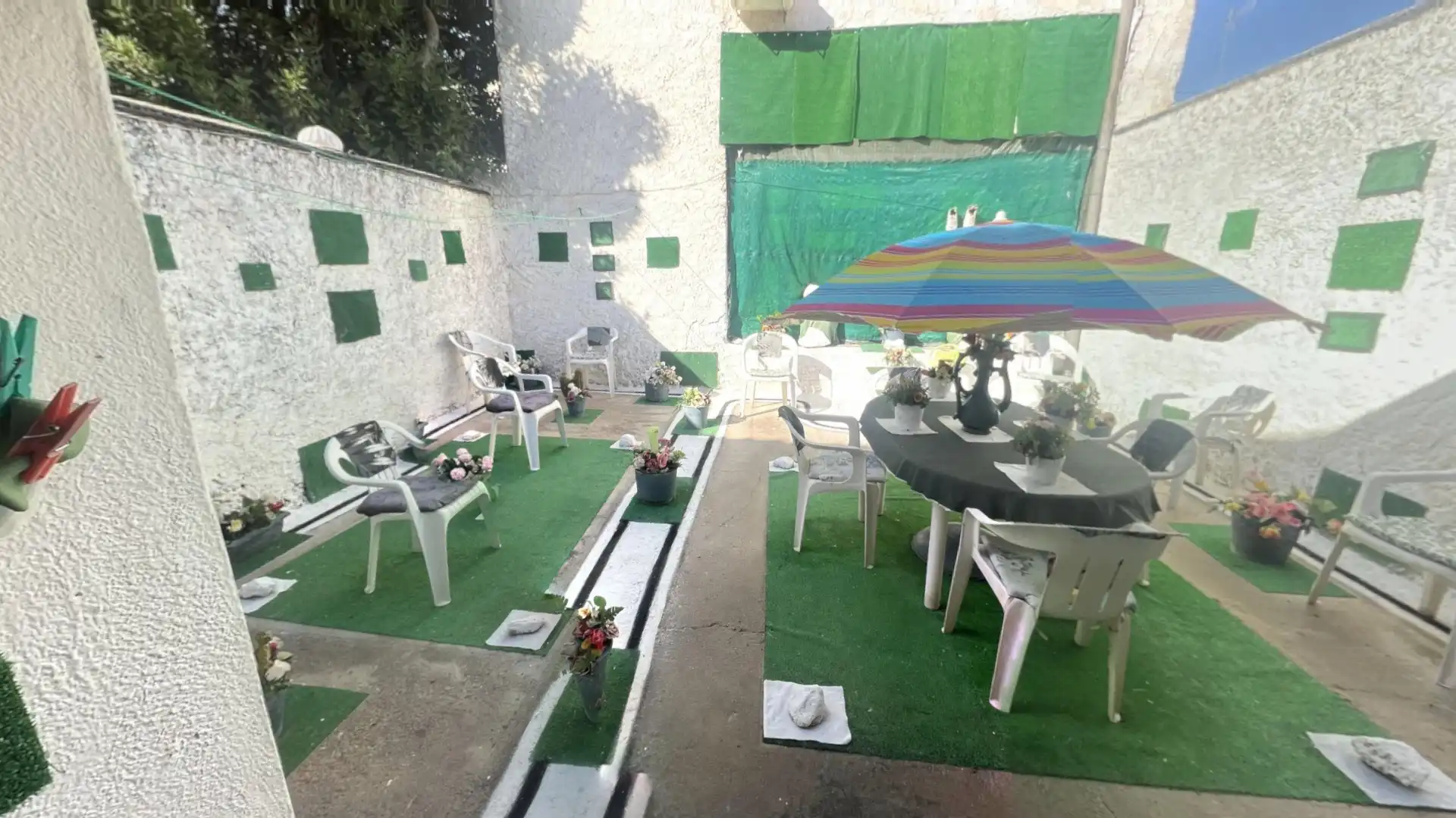 Terraza de Casa adosada en venta en Fuenterrobles con Terraza y Amueblado