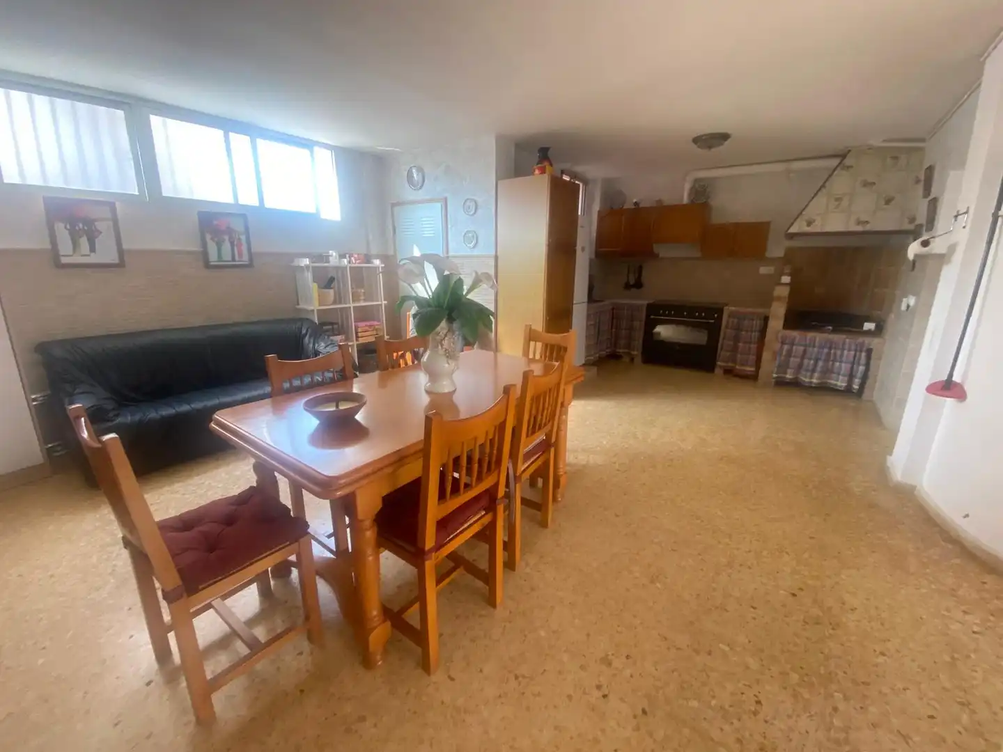 Esszimmer von Einfamilien-Reihenhaus zum Verkauf in Xeraco mit Terrasse, Balkon und Gemeinschaftspool