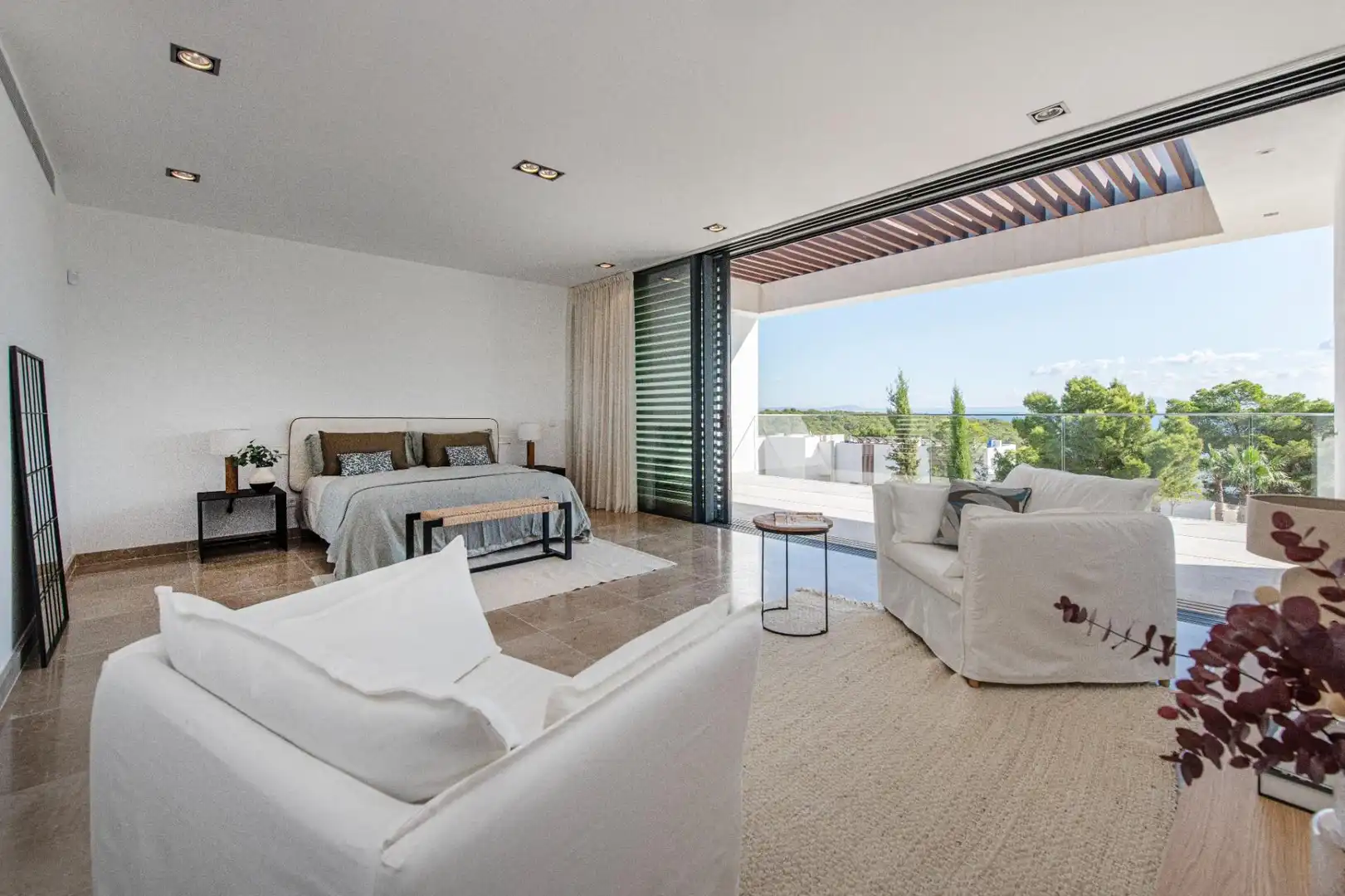 Bedroom of Houses for sale in Calvià  with Air Conditioner, Private garden and Terrace