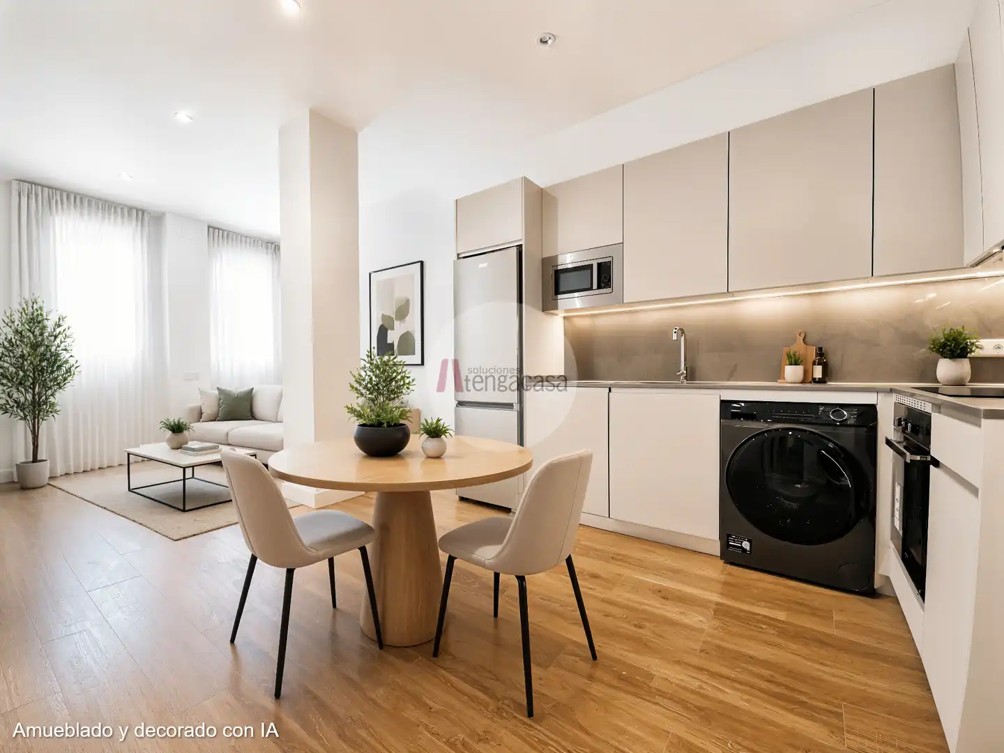 Cuina de Apartament en venda en Madrid amb Aire condicionat, Calefacció i Parquet