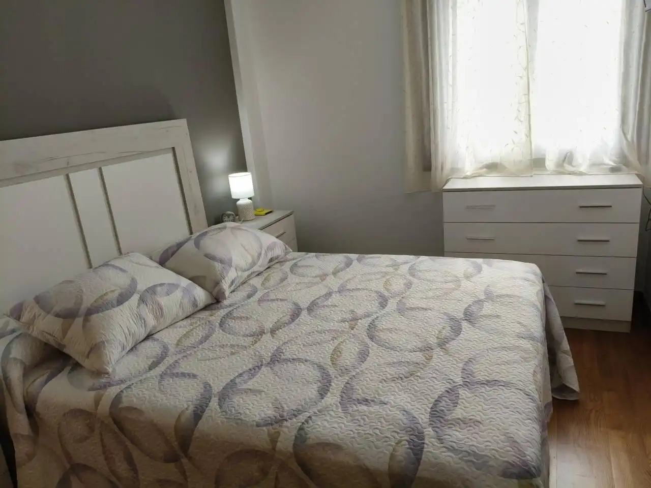 Bedroom of Flat for sale in Cariño  with Heating, Storage room and Furnished
