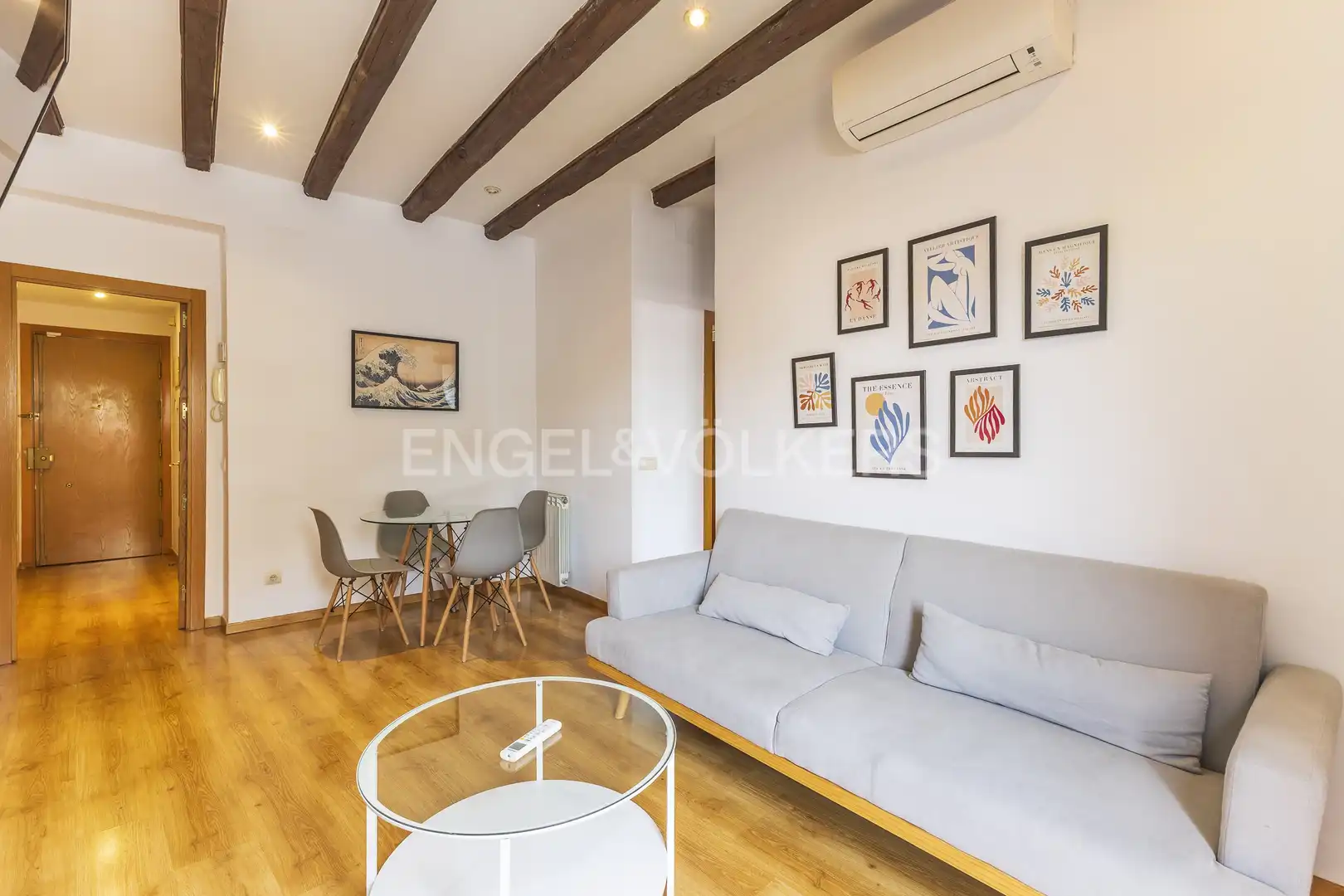 Sala de estar de Ático en venta en Madrid con Aire acondicionado, Calefacción y Terraza