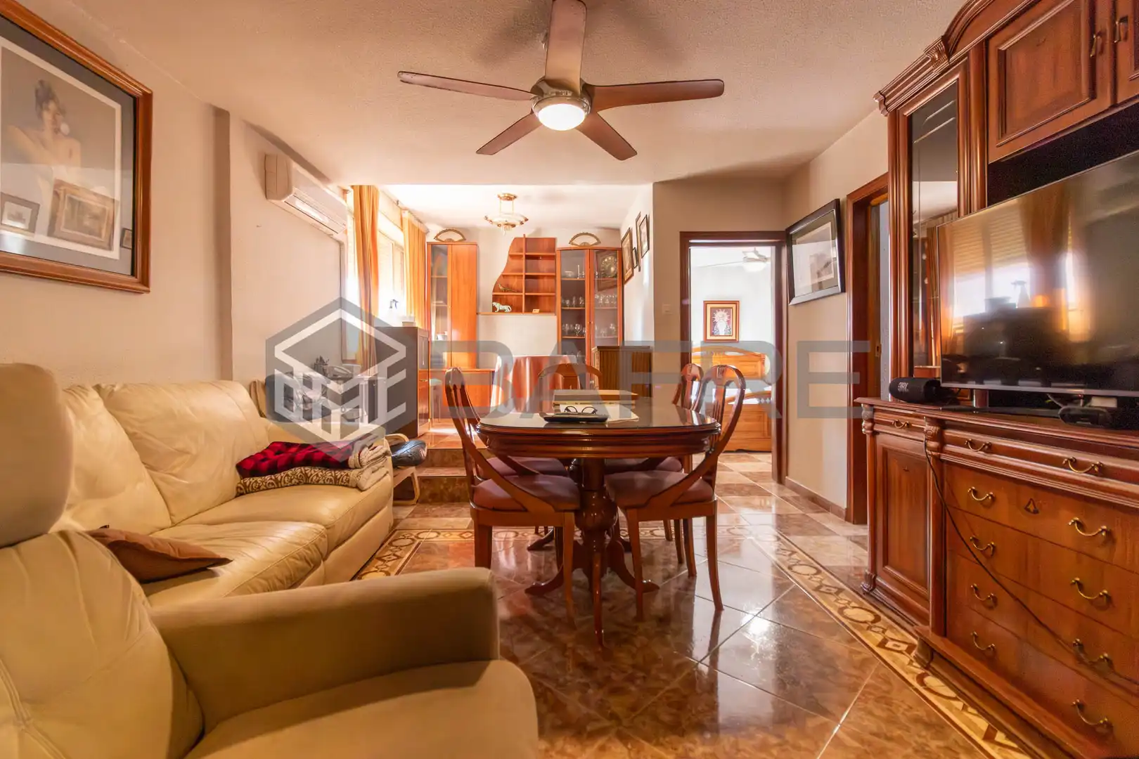 Living room of Flat for sale in Madrid  with Air Conditioner