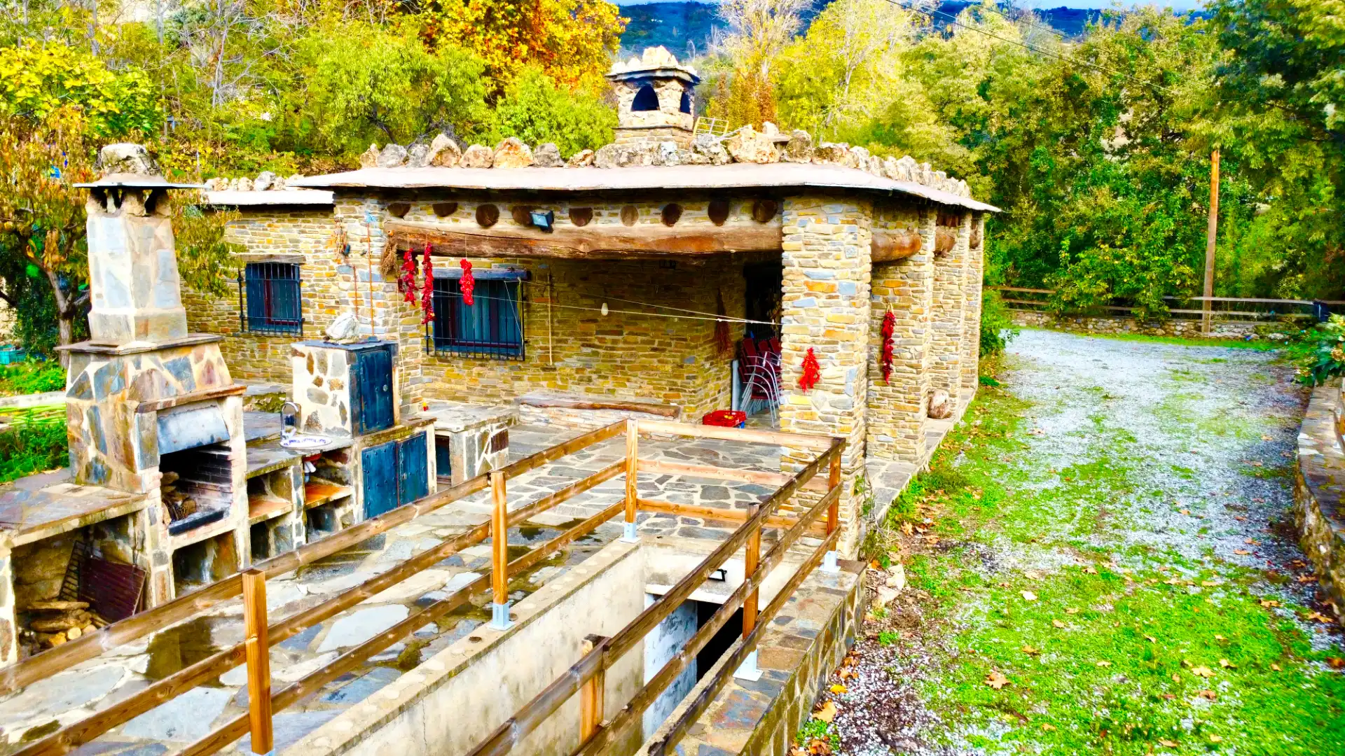 Exterior view of Houses for sale in Alpujarra de la Sierra  with Heating, Private garden and Terrace