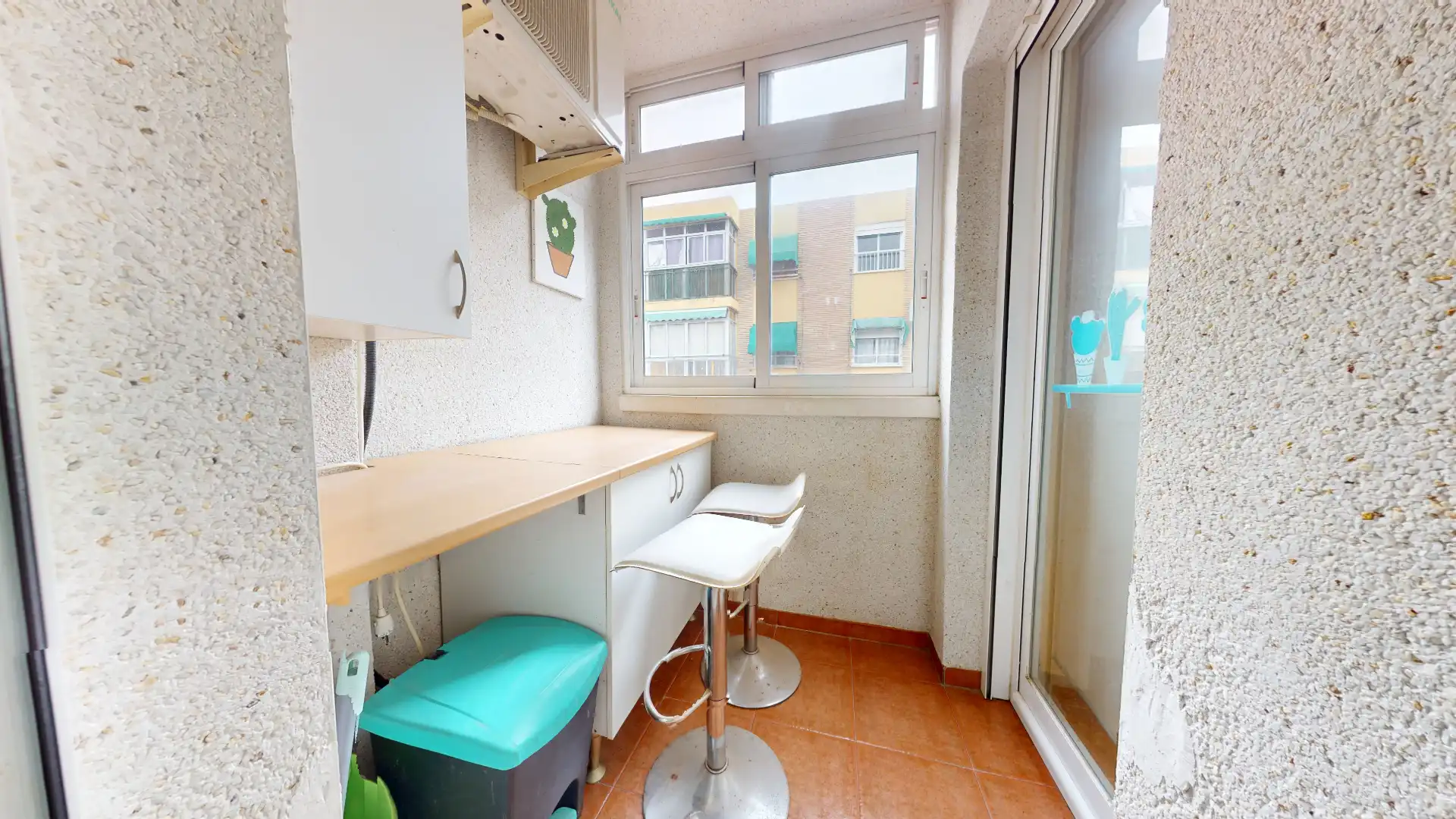 Terraza de Piso en venta en Mutxamel con Aire acondicionado, Trastero y Alarma
