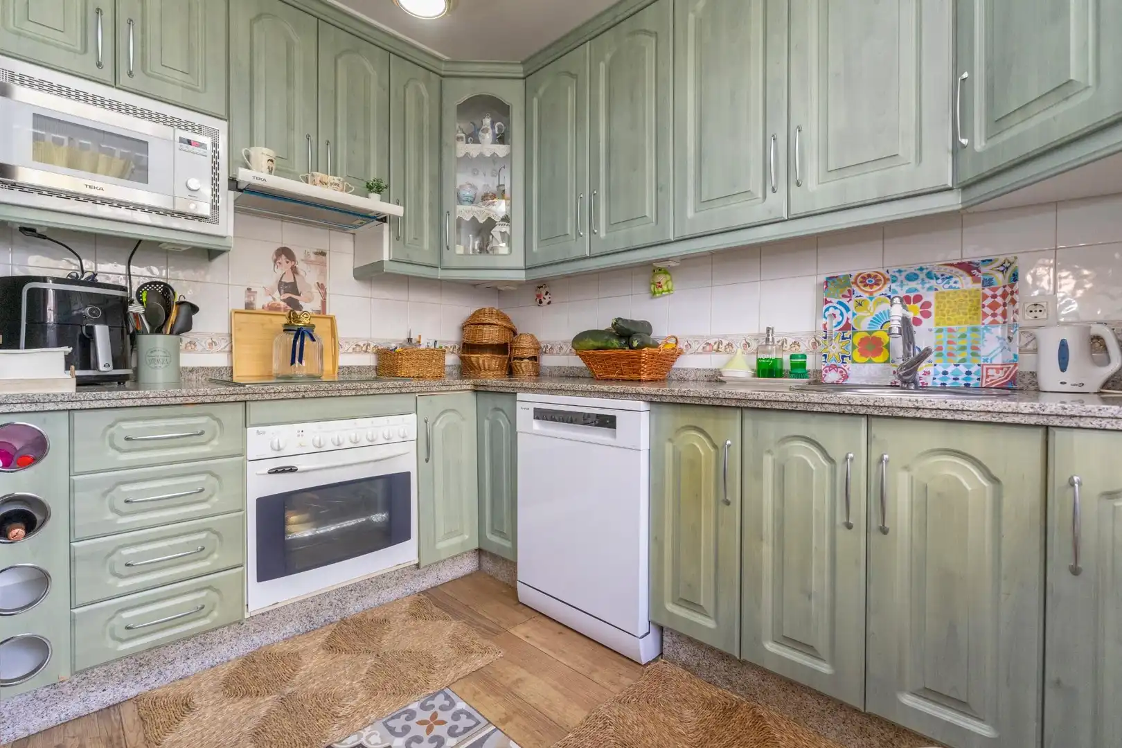 Cocina de Casa adosada en venta en Guillena con Aire acondicionado, Calefacción y Terraza