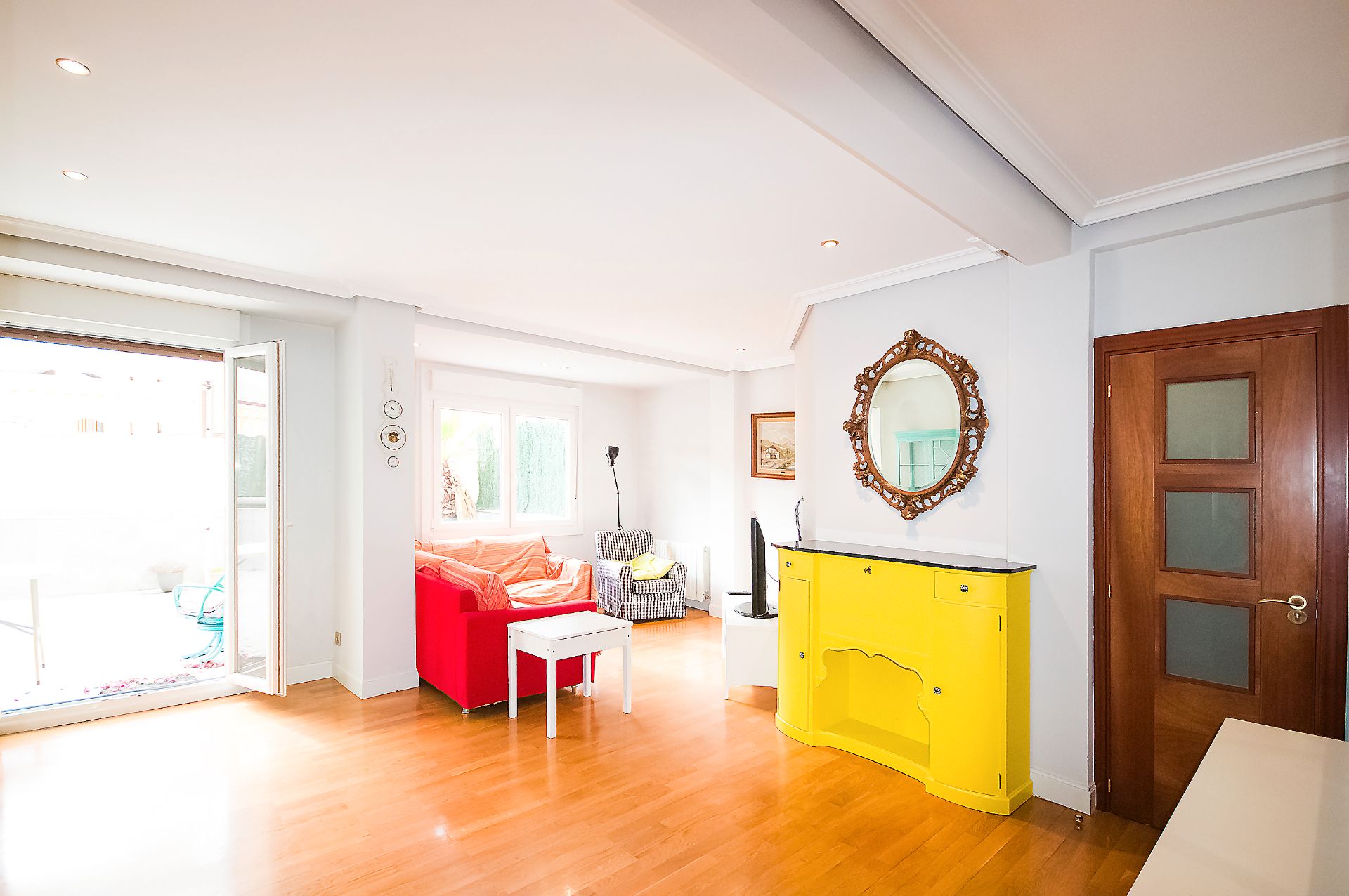 Sala de estar de Piso de alquiler en Tolosa con Calefacción, Terraza y Amueblado