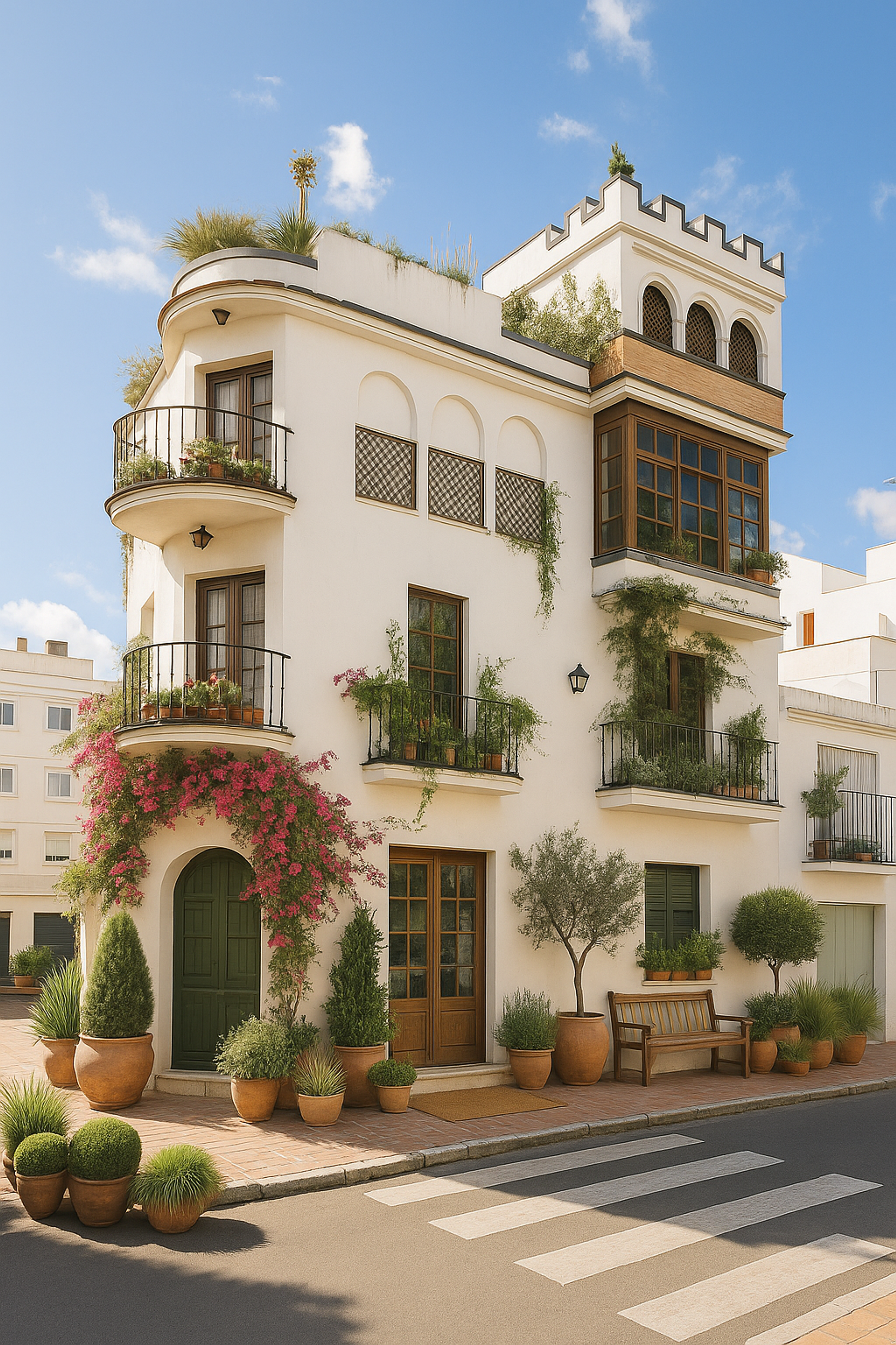 Exterior view of House or chalet for sale in Marbella  with Terrace and Balcony