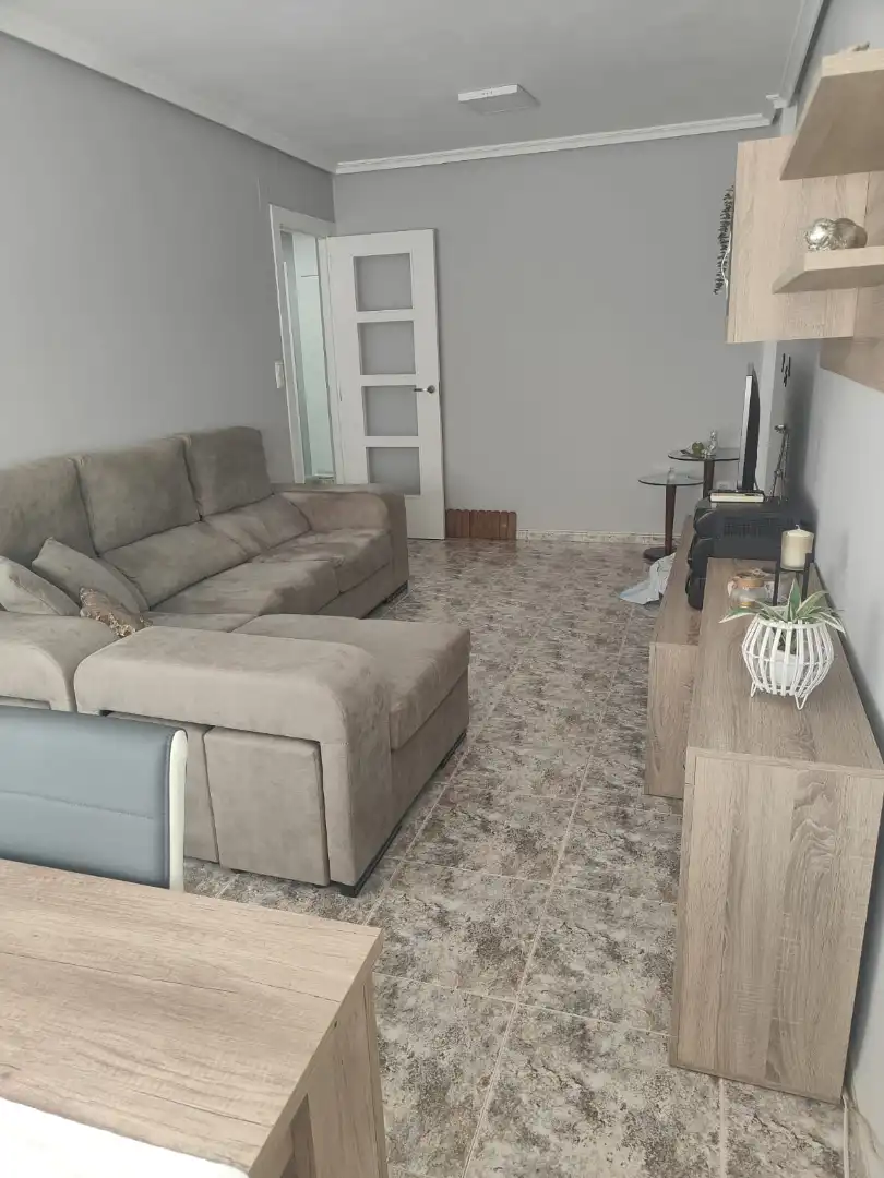 Sala de estar de Piso en venta en Vinaròs con Aire acondicionado, Calefacción y Balcón