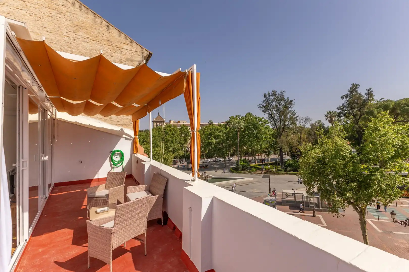 Terrace of Flat for rent in Sevilla  with Air Conditioner and Terrace