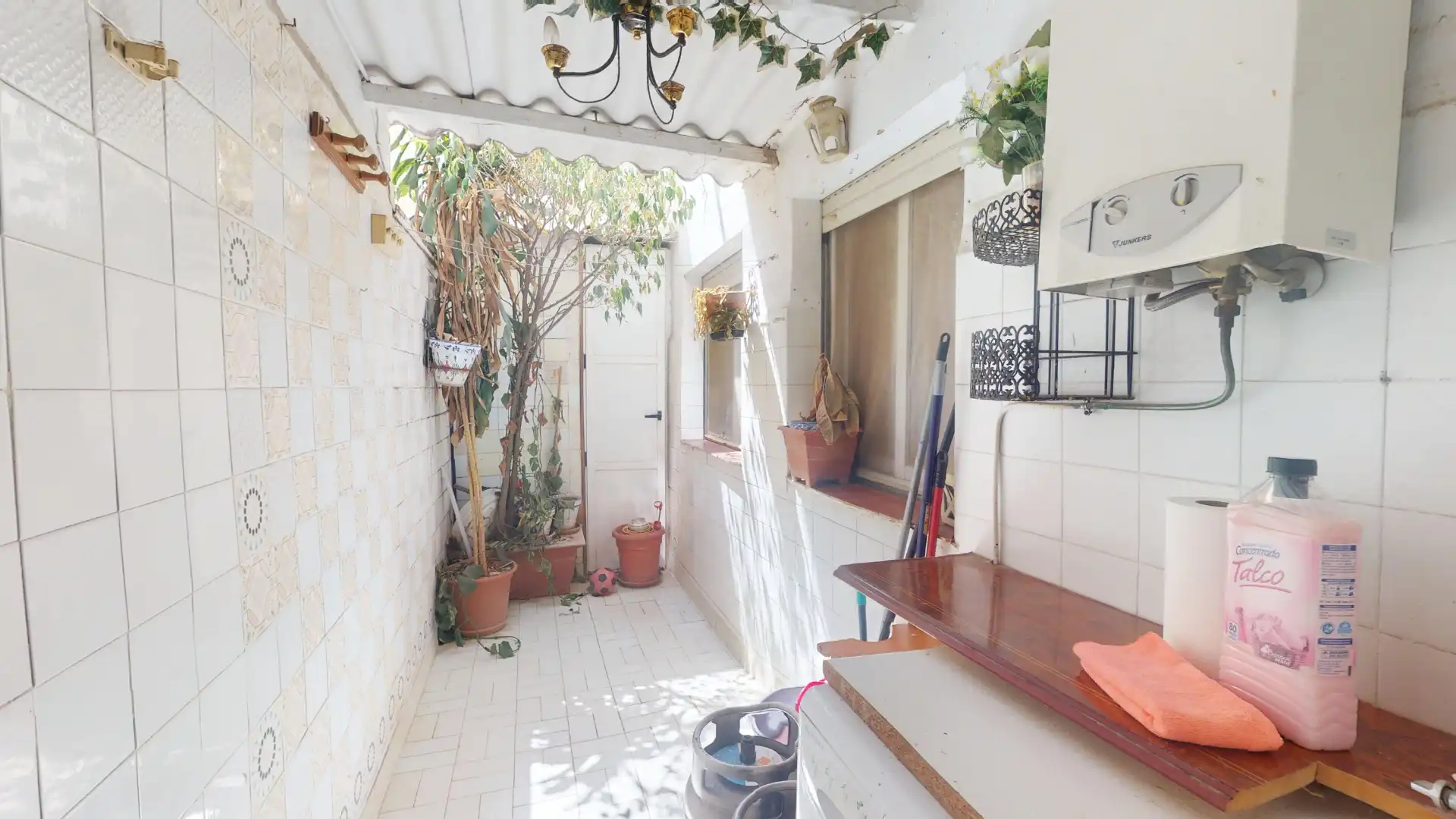 Balcony of Flat for sale in Villajoyosa / La Vila Joiosa  with Air Conditioner, Furnished and Balcony