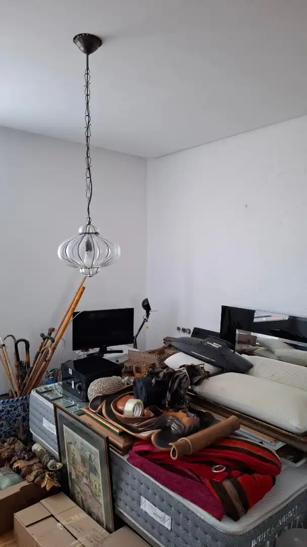 Wohnzimmer von Dachboden zum Verkauf in Madrid mit Klimaanlage, Heizung und Parkett