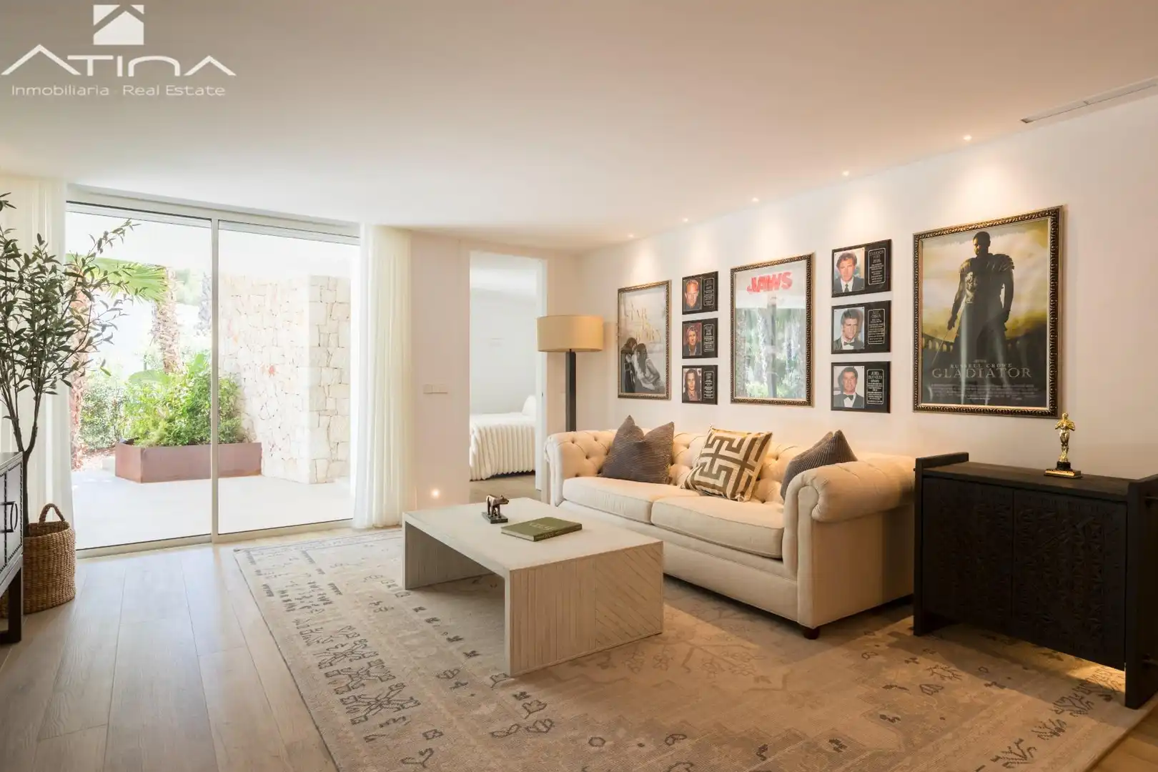 Living room of Houses for sale in Jávea / Xàbia  with Air Conditioner, Private garden and Terrace