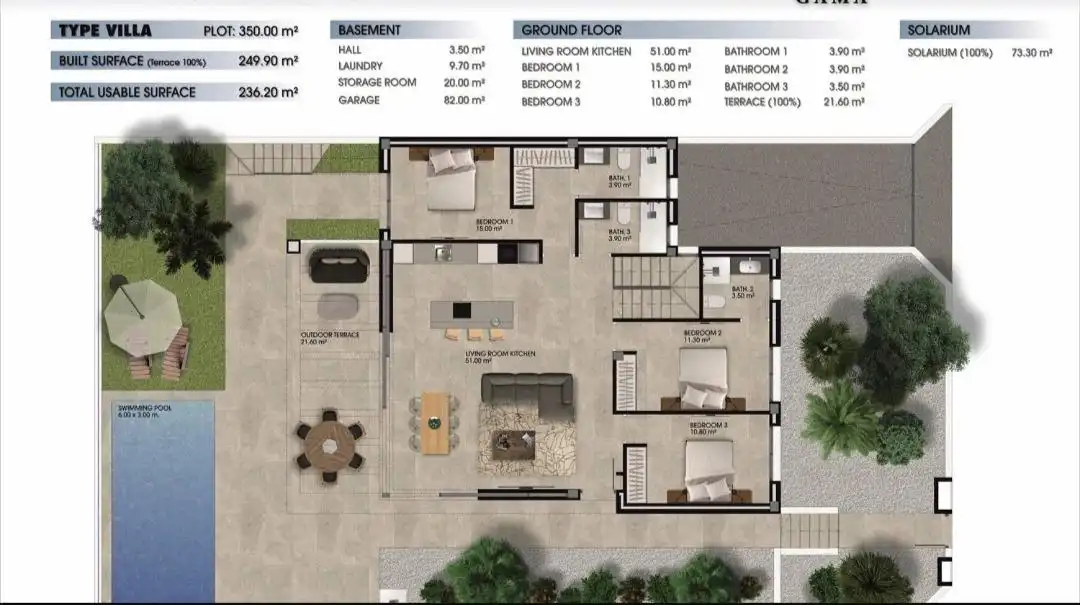 Chalet en venta en Las Lomas de Rame - Bahía Bella, imagen 9