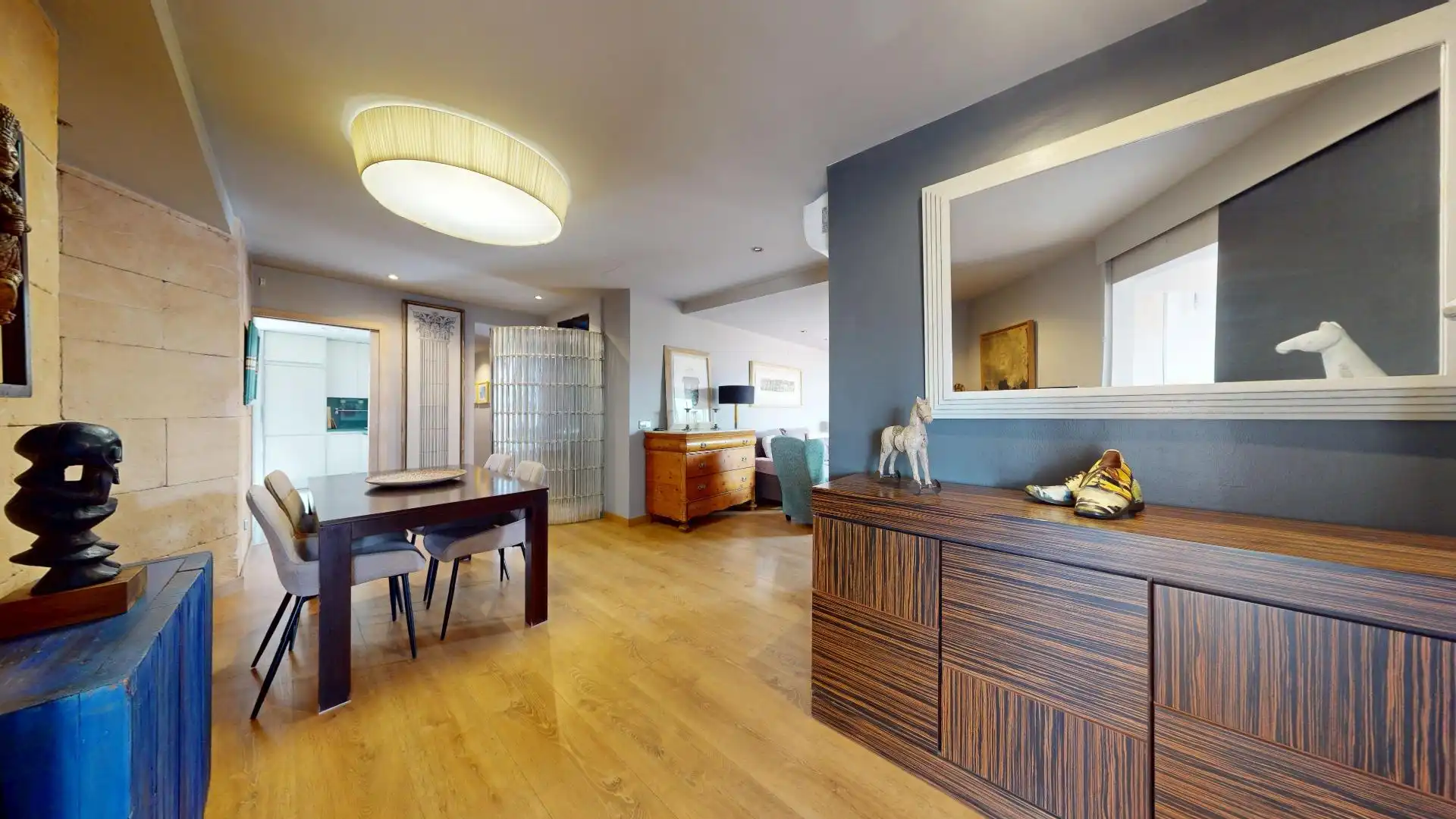 Sala de estar de Ático en venta en  Palma de Mallorca con Aire acondicionado, Parquet y Terraza