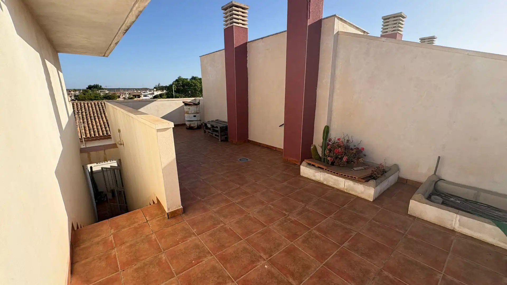 Terraza de Casa adosada en venta en San Pedro del Pinatar con Jardín privado, Terraza y Amueblado