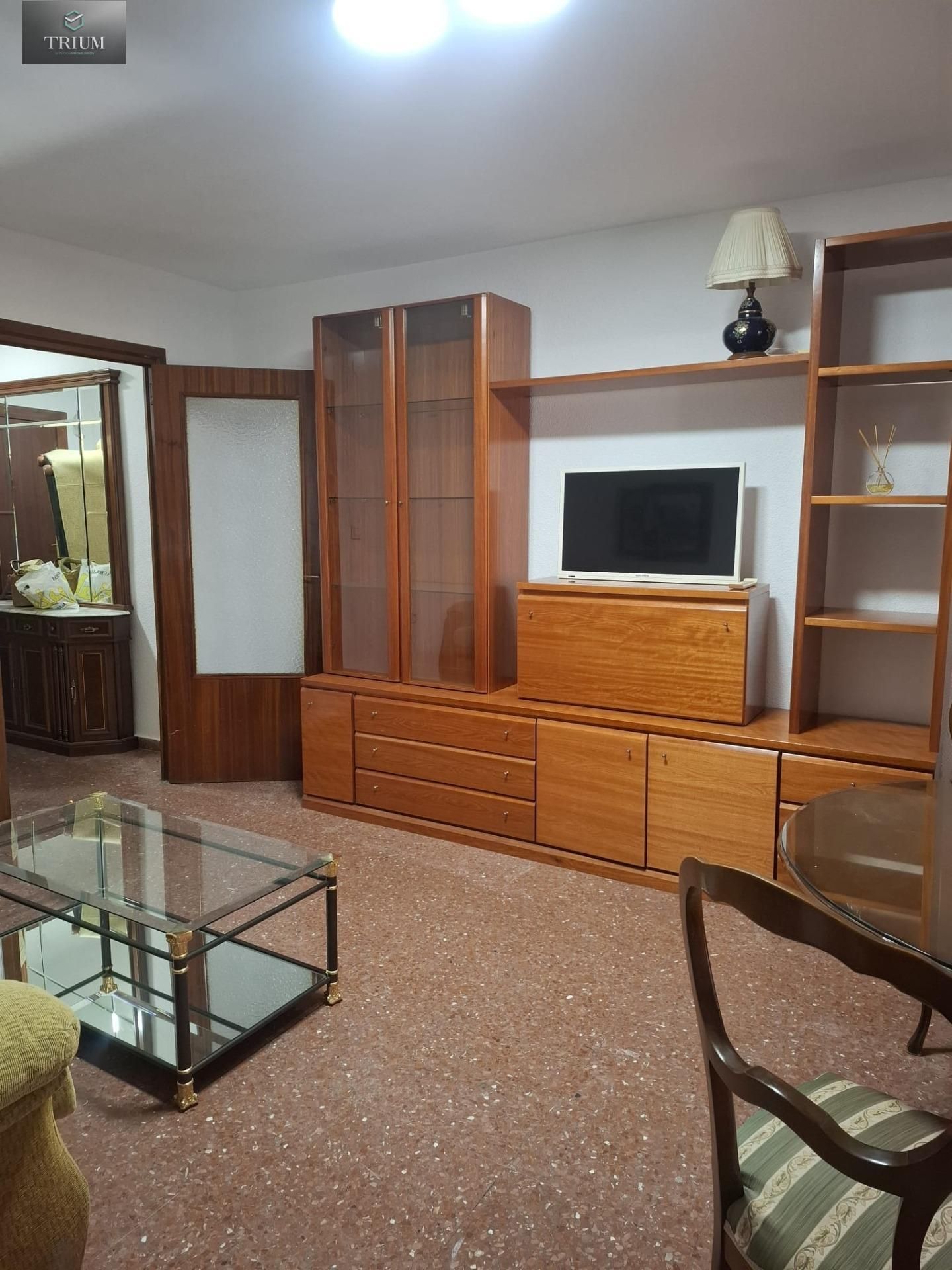 Living room of Flat to rent in  Granada Capital  with Heating, Terrace and Balcony