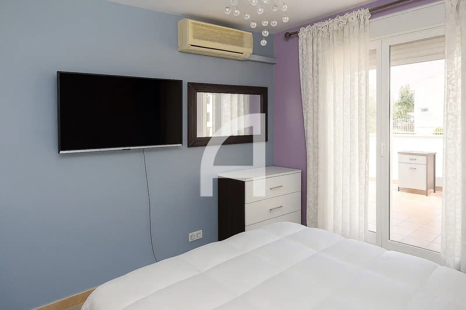 Schlafzimmer von Wohnung zum Verkauf in Mijas mit Klimaanlage, Heizung und Terrasse