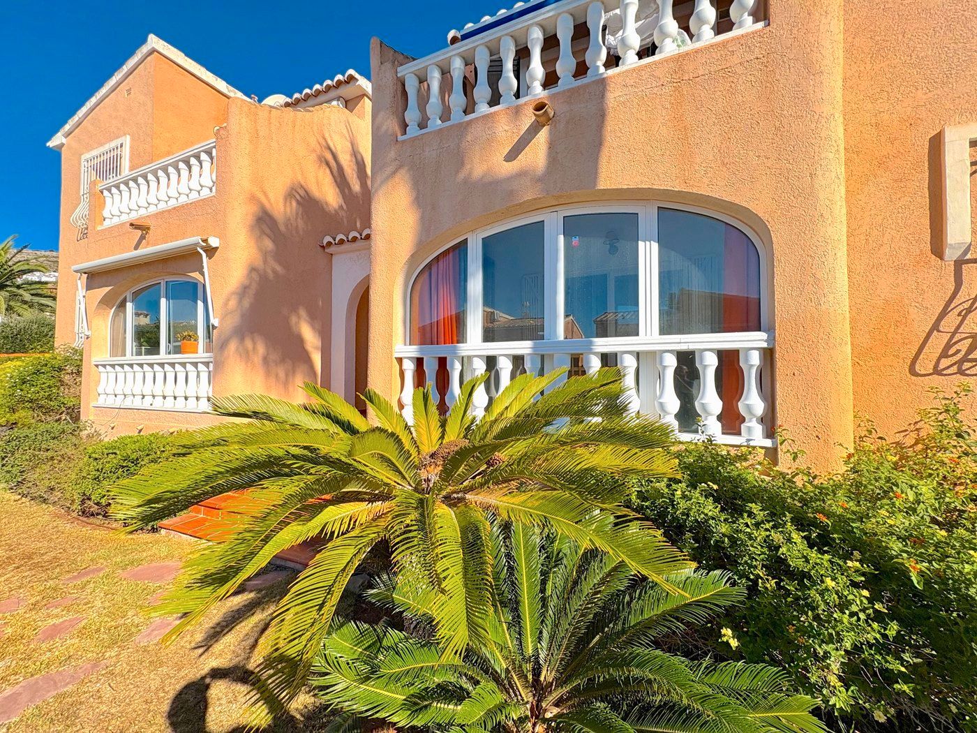 Exterior view of Apartment for sale in Benitachell / El Poble Nou de Benitatxell  with Air Conditioner, Heating and Private garden