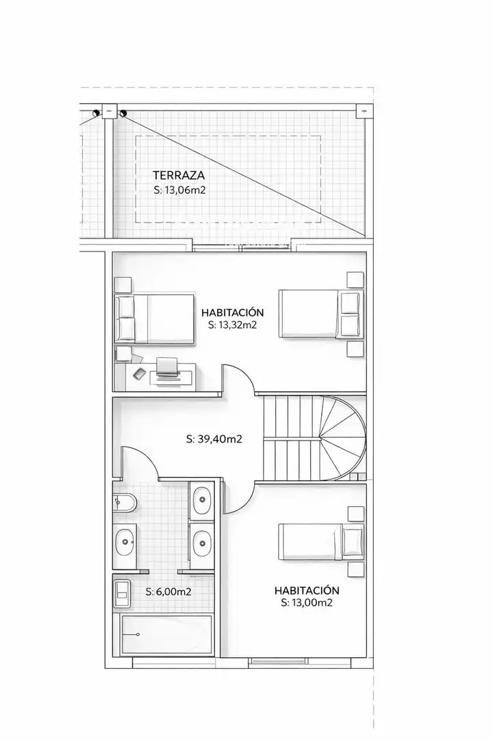 Maisonette mit Aufzug zum Verkauf in Centre, imagen 26