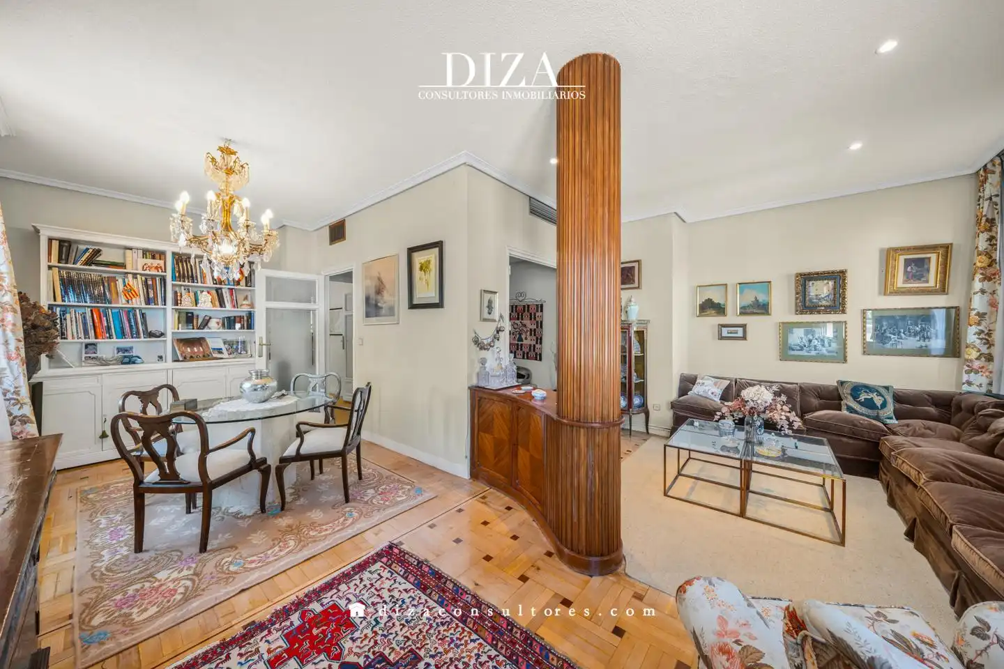 Dining room of Attic for sale in Madrid  with Air Conditioner, Heating and Parquet flooring