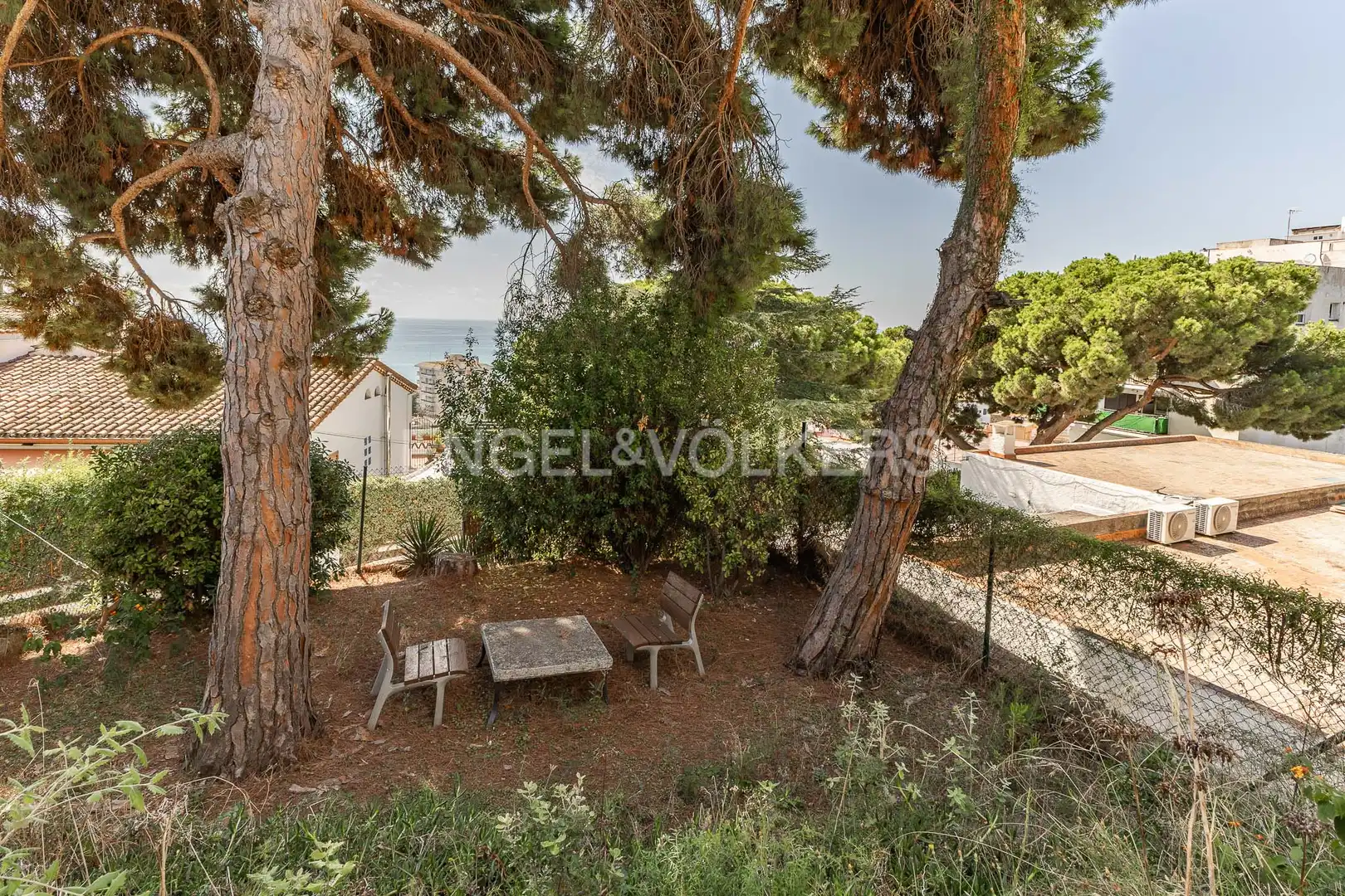 Jardí de Apartament de lloguer en Caldes d'Estrac amb Calefacció, Jardí privat i Terrassa