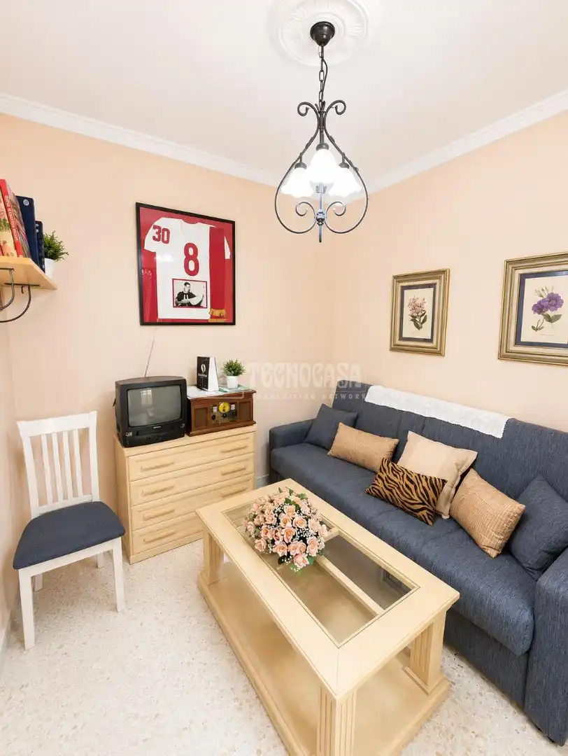 Living room of Detached homes for sale in Jerez de la Frontera  with Air Conditioner, Heating and Private garden