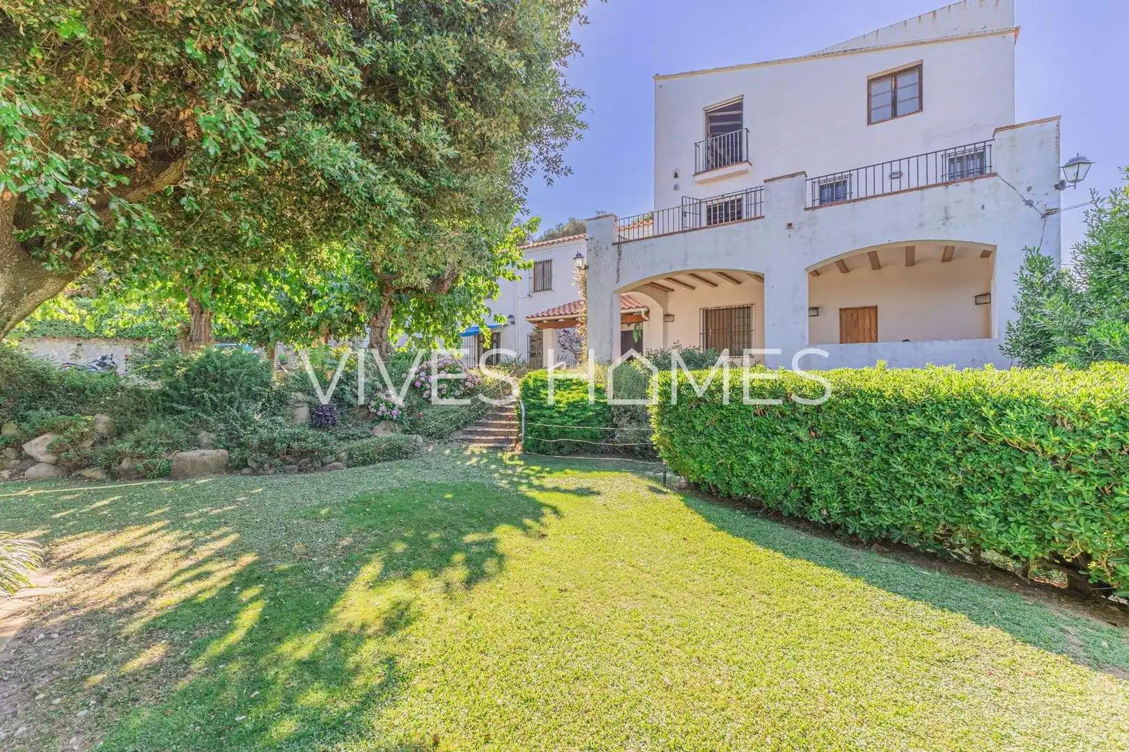 Jardín de Casa o chalet en venta en Mataró con Aire acondicionado, Calefacción y Jardín privado