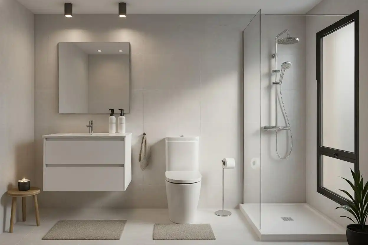 Bathroom of Detached homes for sale in Massamagrell  with Air Conditioner, Heating and Terrace
