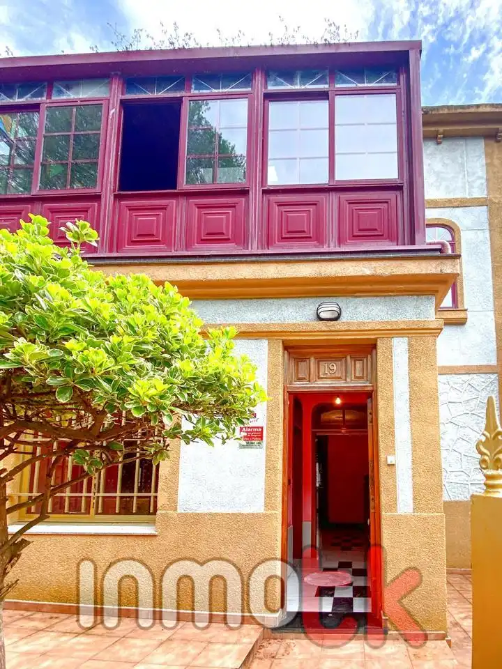 Exterior view of Houses for sale in A Coruña Capital   with Heating, Private garden and Terrace