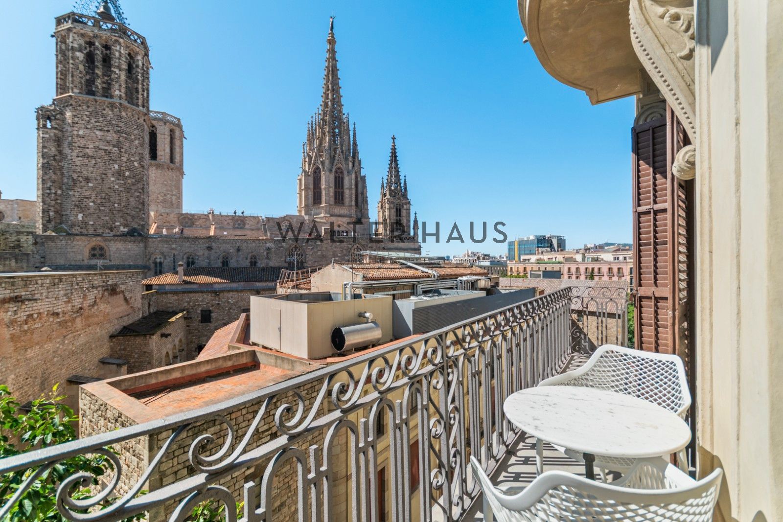 Terrace of Flat for sale in  Barcelona Capital  with Air Conditioner, Heating and Oven