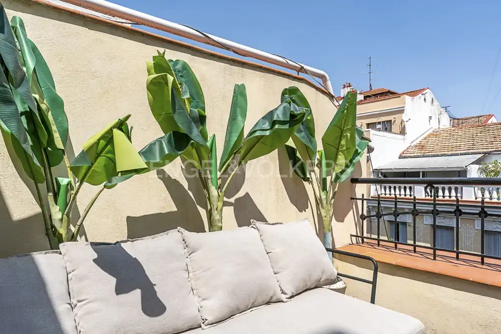 Terrace of Apartments for rent in Madrid  with Air Conditioner, Heating and Terrace