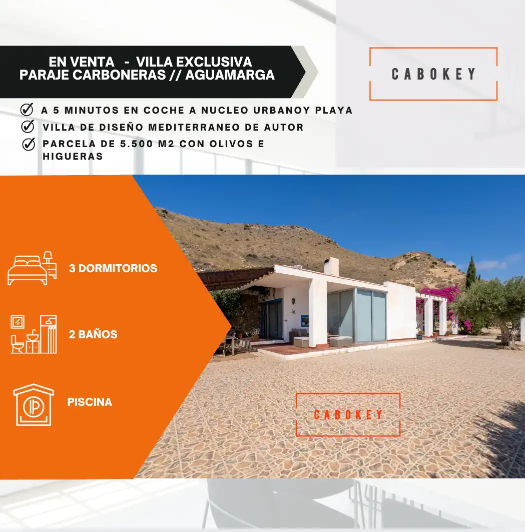 Vista exterior de Casa o chalet en venta en Carboneras con Aire acondicionado, Calefacción y Jardín privado