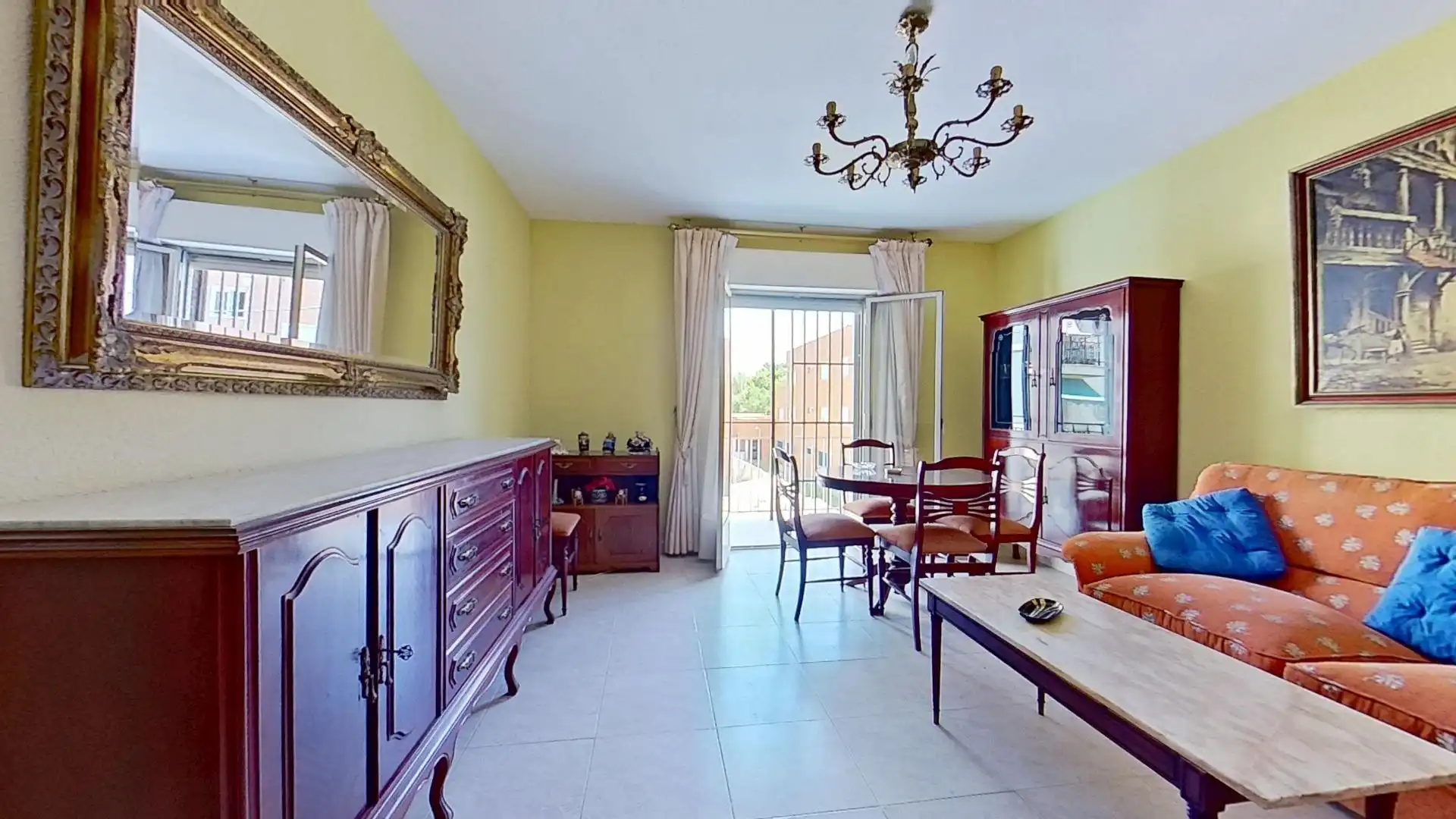 Sala de estar de Piso en venta en Madrid con Calefacción y Terraza