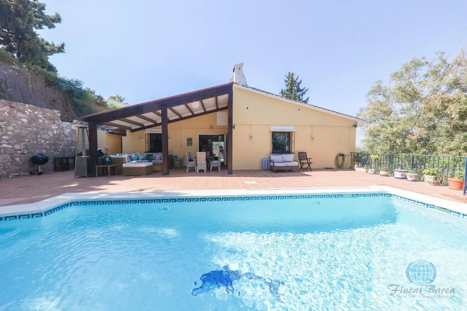 Garden of Houses for sale in Mijas  with Air Conditioner, Terrace and Storage room