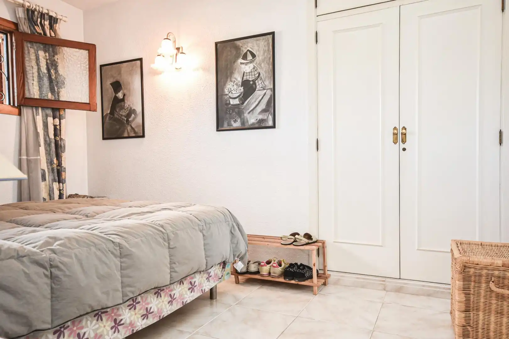 Dormitori de Apartament de lloguer en Calvià amb Terrassa i Piscina comunitària