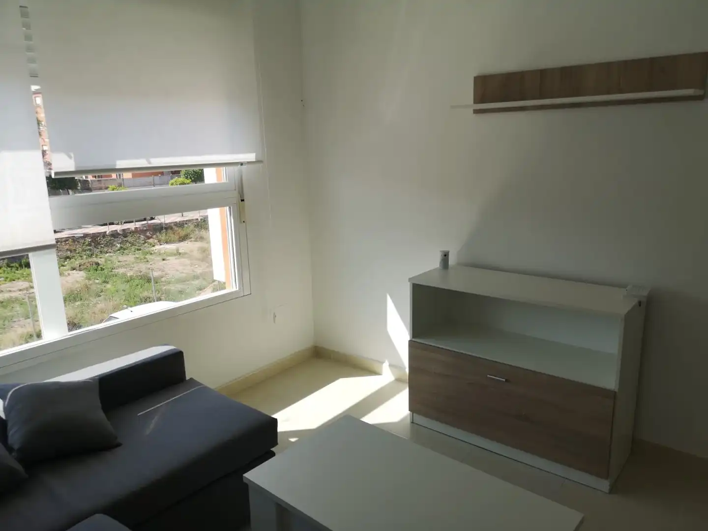Sala d'estar de Apartament de lloguer en Murcia amb Aire condicionat, Calefacció i Terrassa
