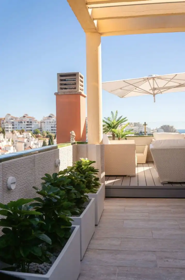 Terrace of Attic for sale in Benalmádena  with Air Conditioner, Heating and Terrace