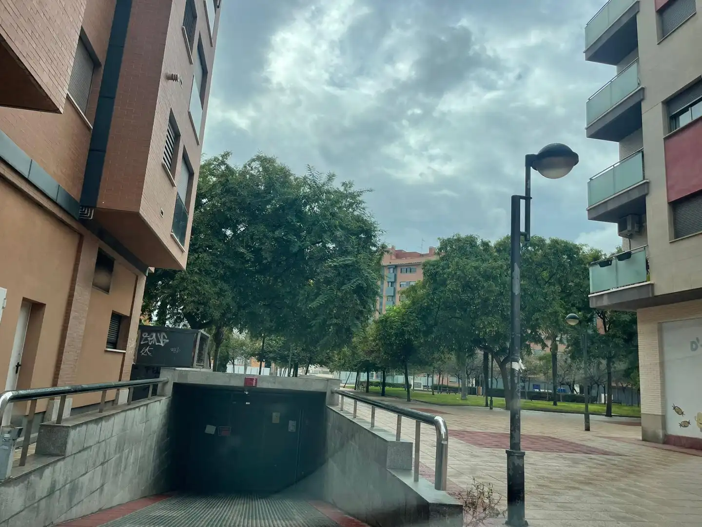 Vista exterior de Garatge en venda en Murcia