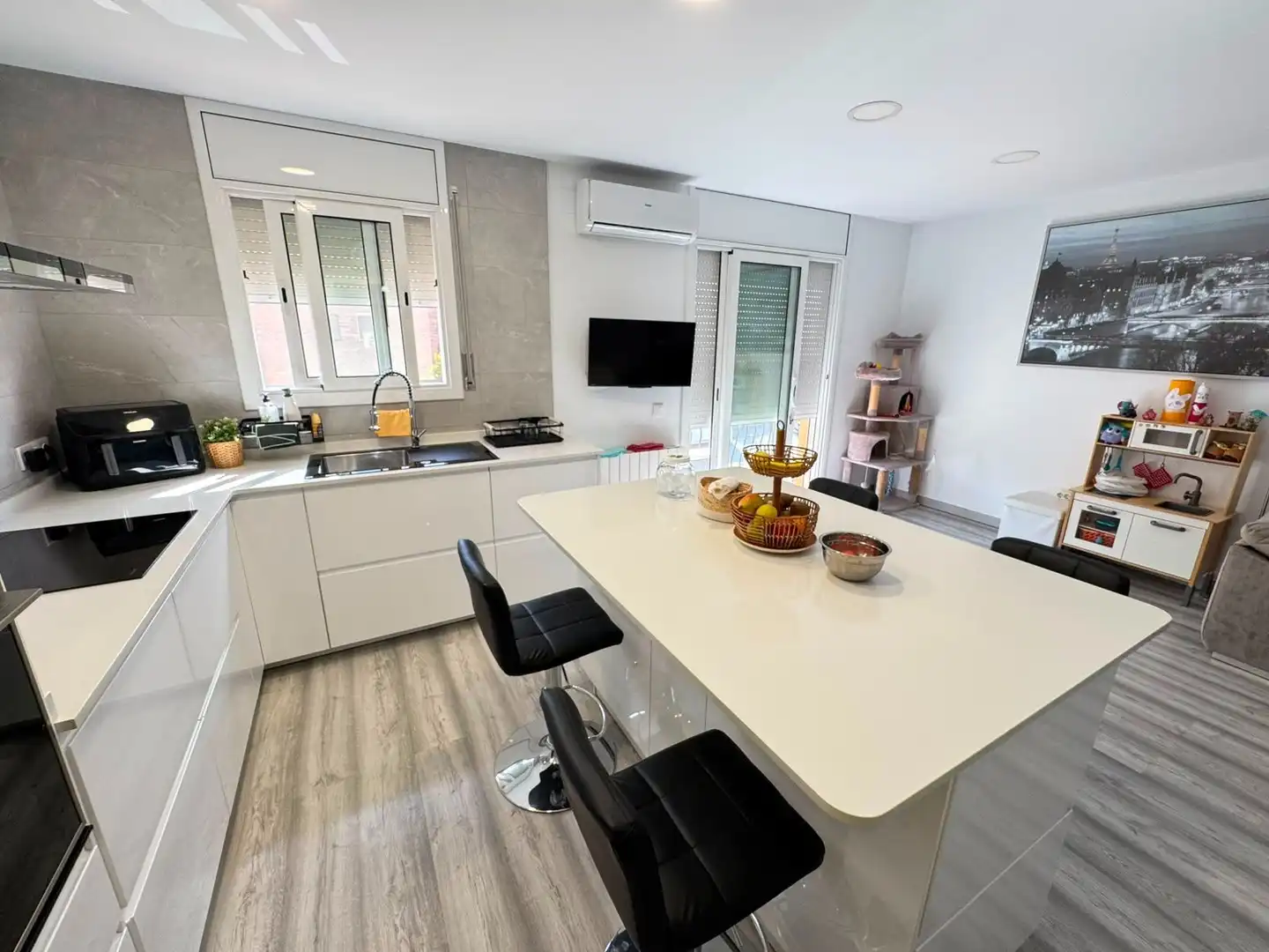 Kitchen of Houses for sale in Hostalric  with Air Conditioner, Heating and Terrace