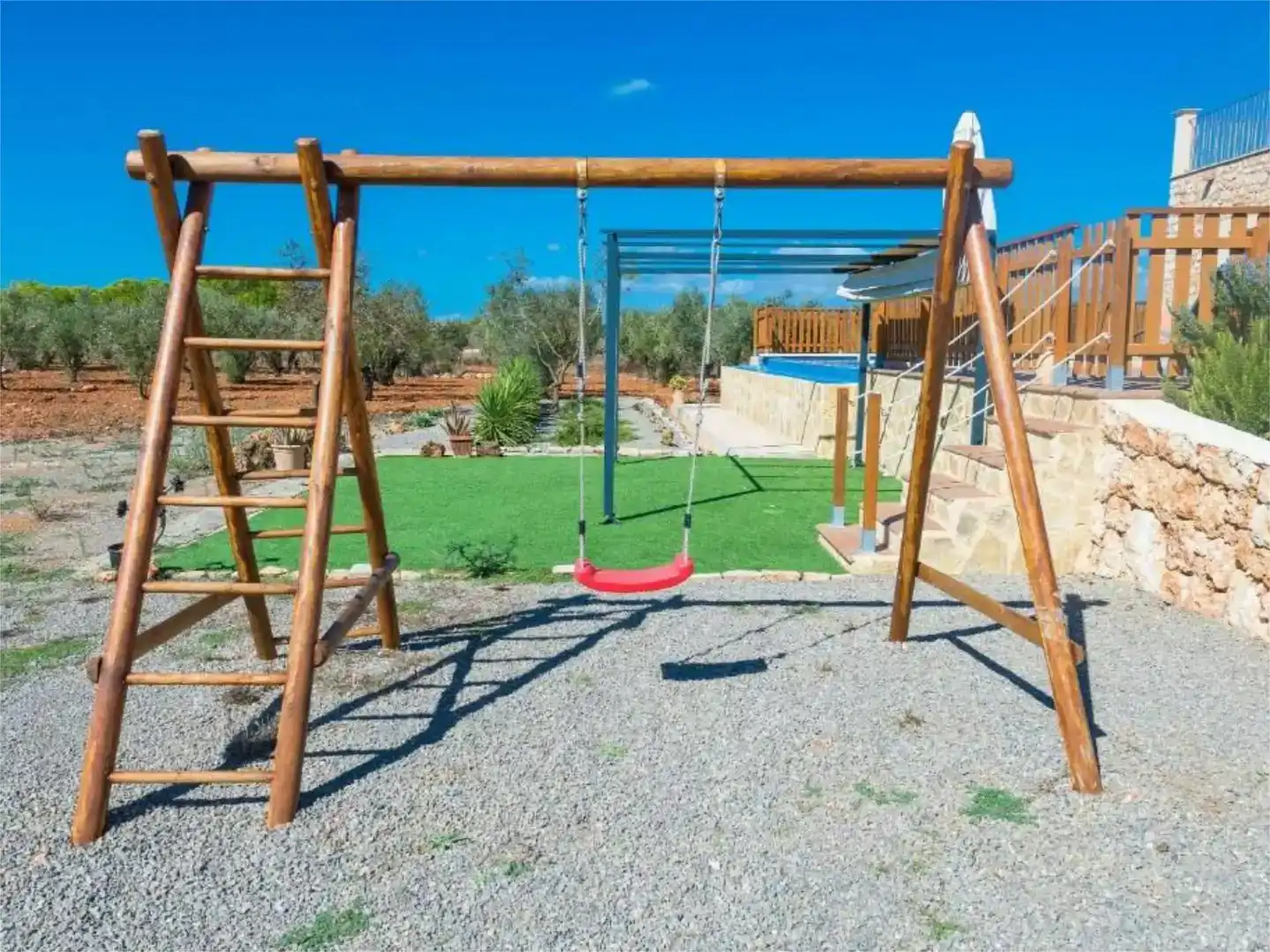 Jardí de Finca rústica de lloguer en Manacor amb Aire condicionat, Jardí privat i Traster