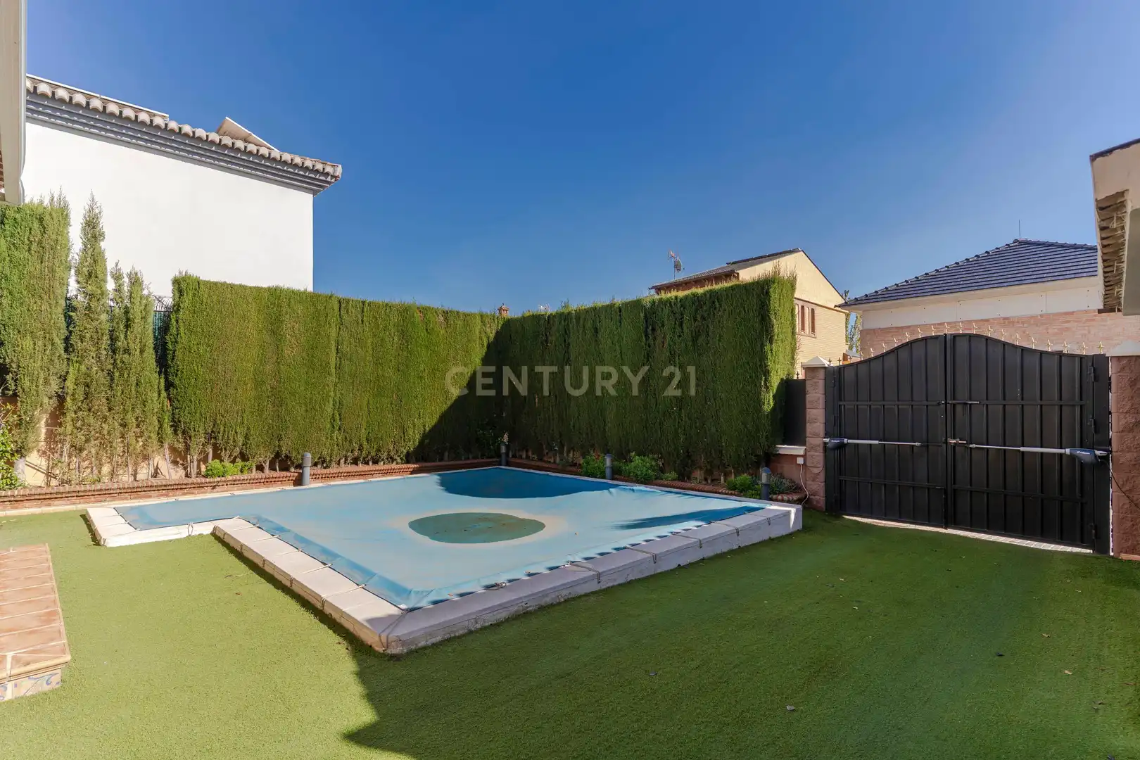 Jardí de Casa o xalet en venda en Albolote amb Aire condicionat, Traster i Piscina