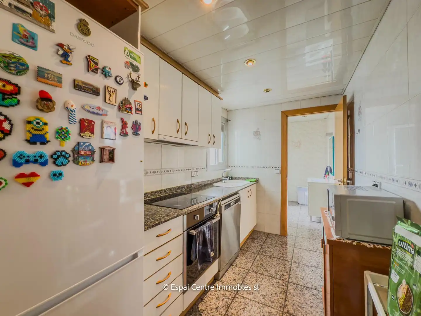 Küche von Einfamilien-Reihenhaus zum Verkauf in Terrassa mit Heizung und Terrasse
