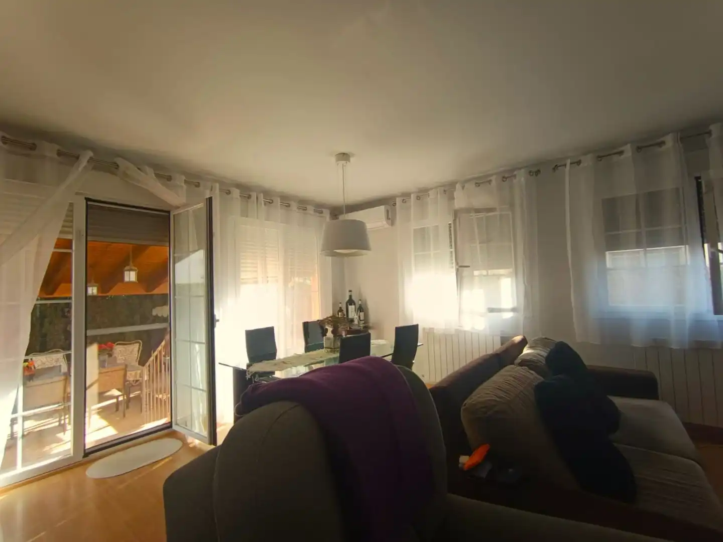 Living room of Houses for sale in Siétamo  with Air Conditioner, Heating and Private garden