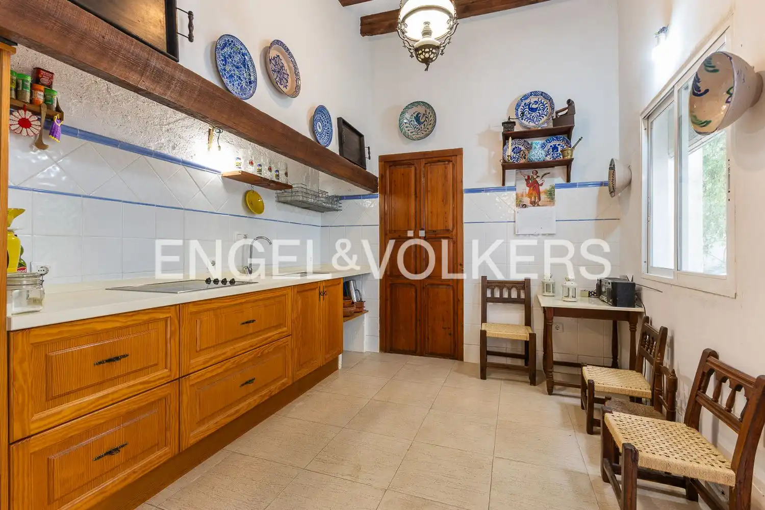 Cocina de Casa o chalet en venta en Almoines con Calefacción, Trastero y Amueblado