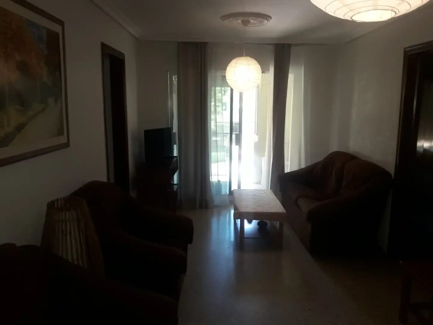 Wohnzimmer von Wohnung zur Miete in Montequinto mit Terrasse, Möbliert und Ofen